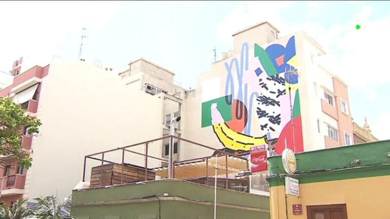 El arte urbano impregna las paredes de Santa Cruz de Tenerife