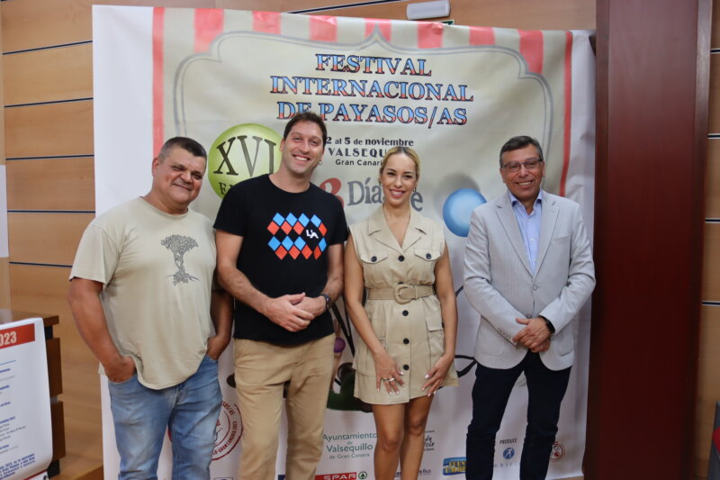 Presentación del festival de clown en Valsequillo. Imagen Cabildo de Gran Canaria