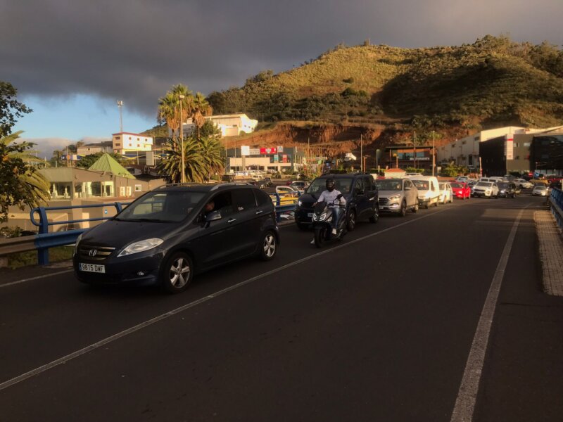 Acceso Guamasa TF5. Andrés Pérez