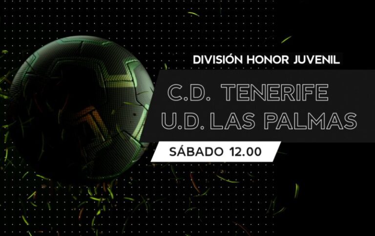 El derbi juvenil se juega este sábado en Televisión Canaria 