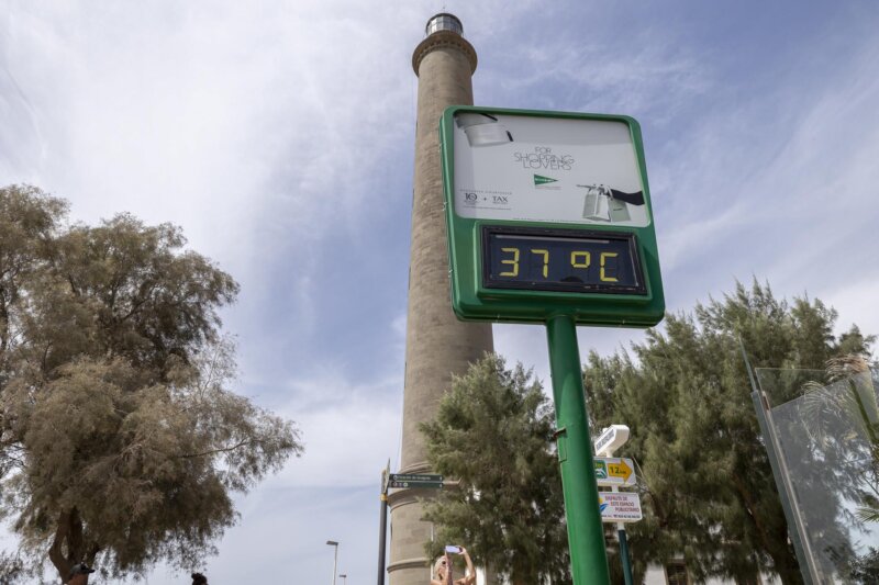 Gran Canaria, Fuerteventura y Lanzarote, en prealerta por altas temperaturas a partir del martes