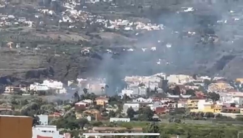 El conato de incendio en Valsequillo declarado este jueves