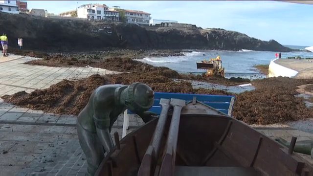 Los fenómenos costeros afectan a los negocios de El Cotillo