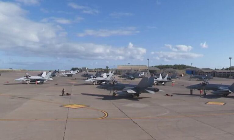 El Ejército del Aire realiza ejercicios de adiestramiento en la base de Gando