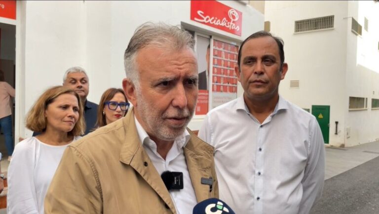 Ángel Víctor Torres critica los presupuestos canarios