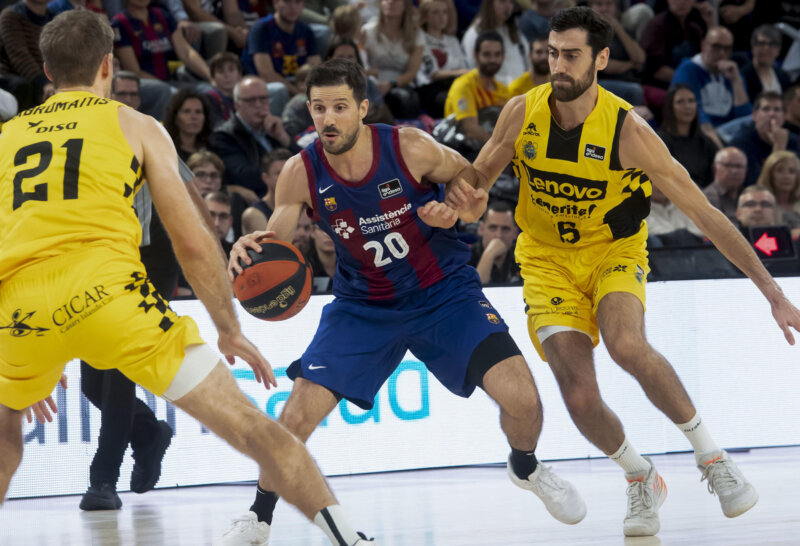 Derrota del Lenovo Tenerife ante el Barça