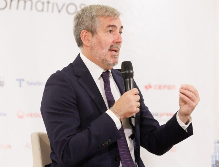 Clavijo dice que Coalición Canaria será “dura” contra la amnistía porque es “inmoral”