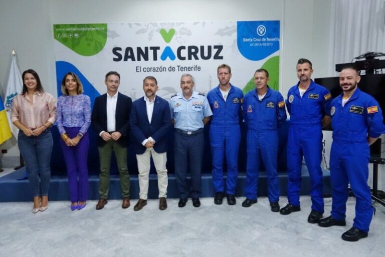 La exhibición aérea provocará cortes de tráfico en Las Teresitas