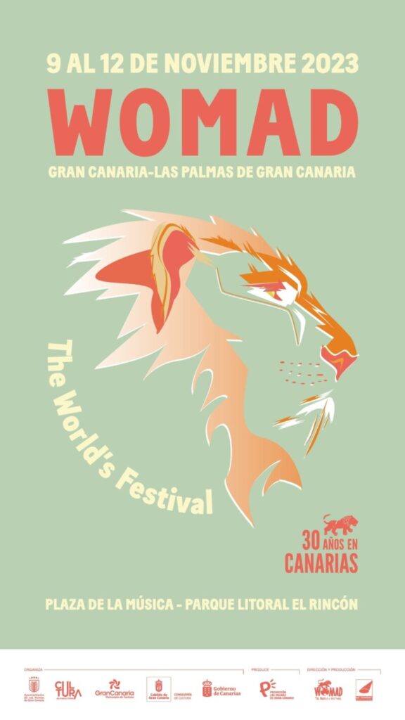 Cartel del Womad Las Palmas de Gran Canaria / Womad Canarias