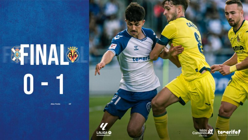 El Tenerife cae por la mínima ante el Villarreal B