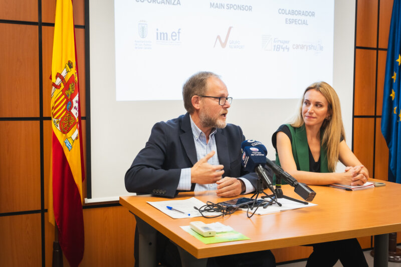Presentación de ‘Expofuturo Grupo Newport. Imagen Ayuntamiento de Las Palmas de Gran Canaria