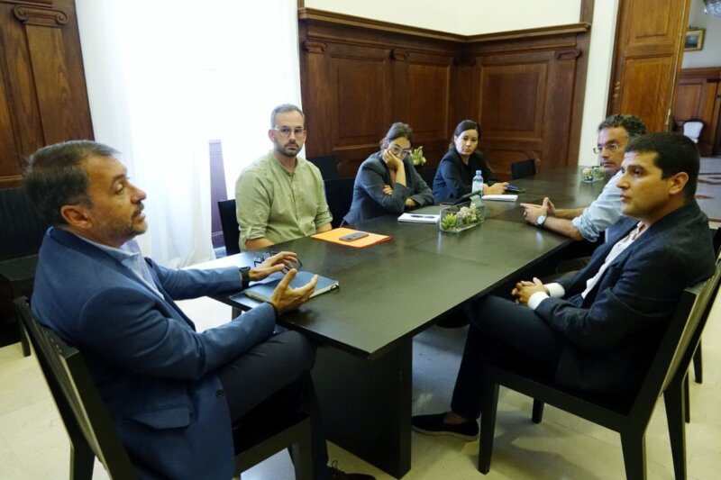 Reunión Ayuntamiento de Santa Cruz-Visocán. Imagen Visocan