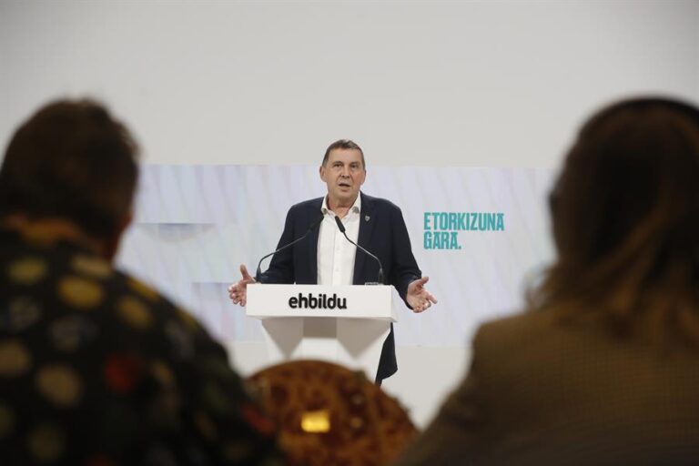 Arnaldo Otegi anuncia que no será el candidato a lehendakari de EH Bildu