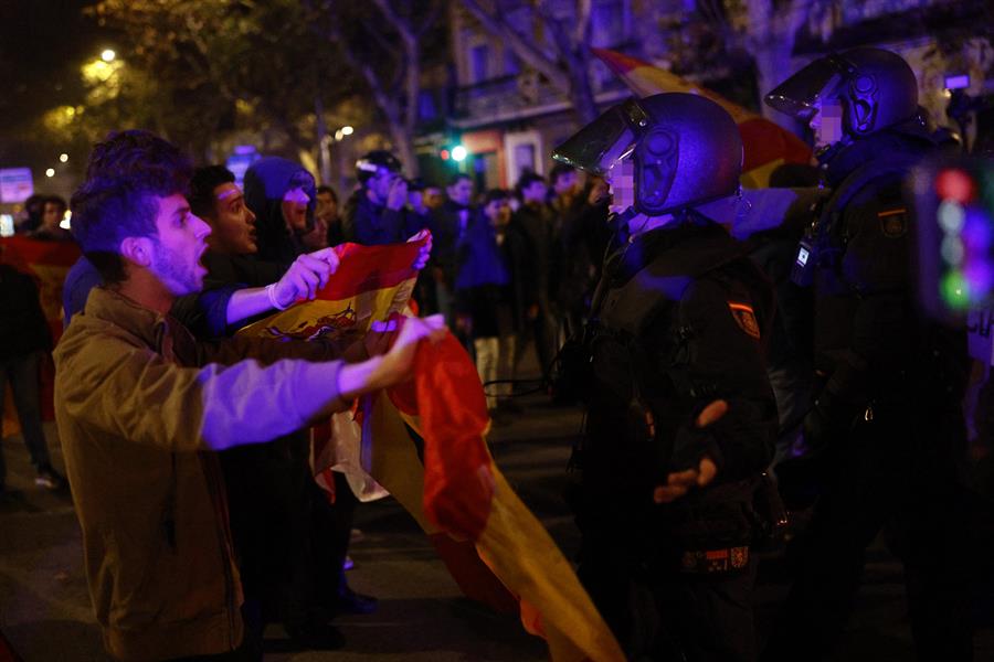 Protestas Ferraz. Efe