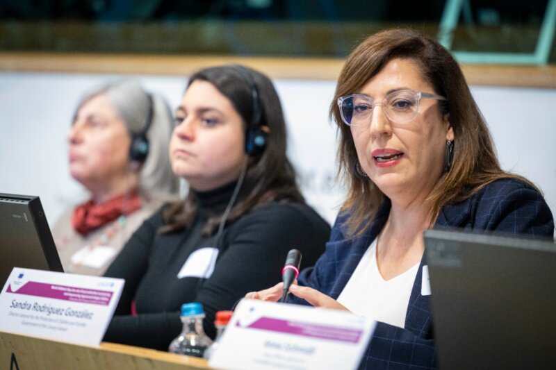 Sandra Rodríguez, directora general de Protección a la Infancia y a las Familias. Imagen Gobierno de Canarias