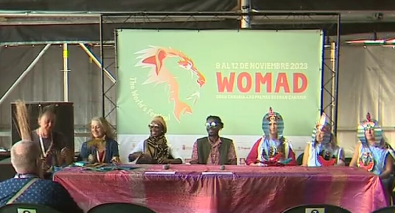 Prenentación de la trigésima edición del Womad Las Palmas