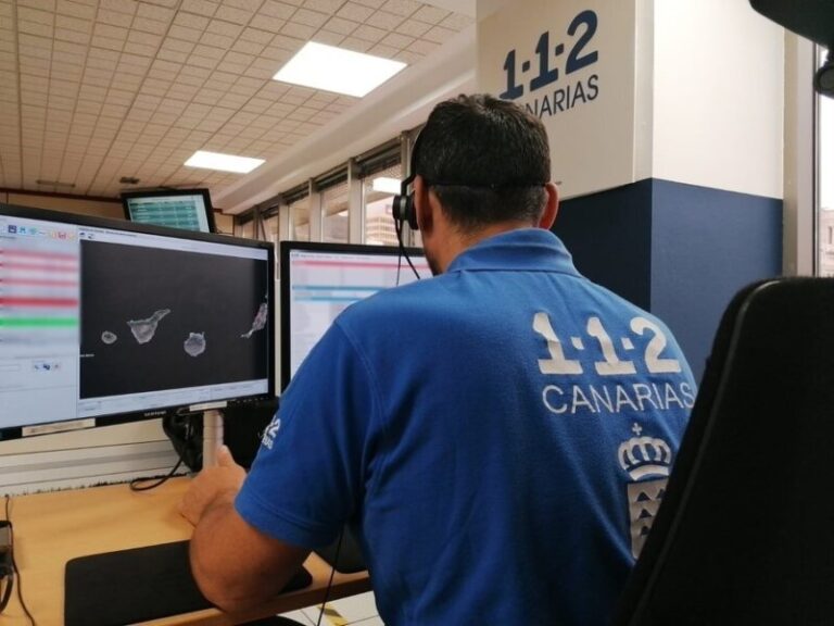 Un motorista resulta herido grave al sufrir una caída en Tenerife