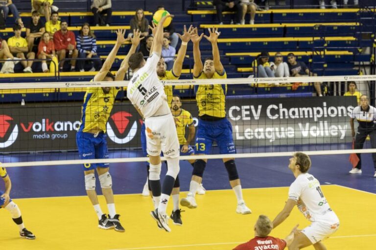 El CV Guaguas no pudo con el SVG Lüneburg en un igualado encuentro (1-3)