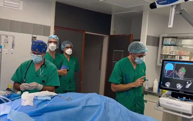 El Hospital Dr. Negrín y la ULL desarrollan un dispositivo para medir la actividad cerebral