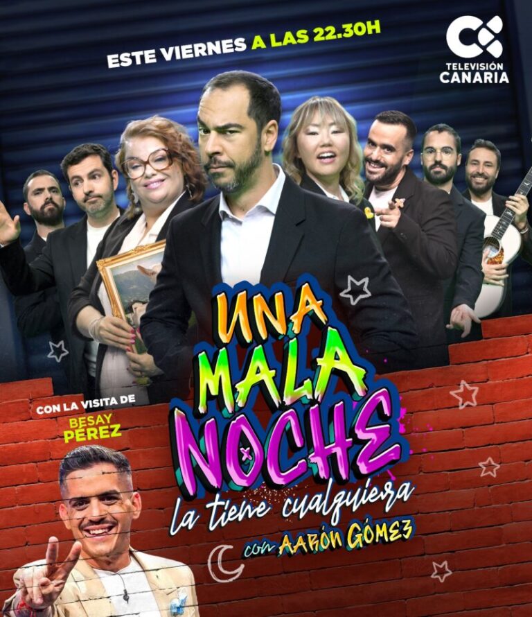 Besay Pérez protagoniza esta semana el late night ‘Una mala noche’