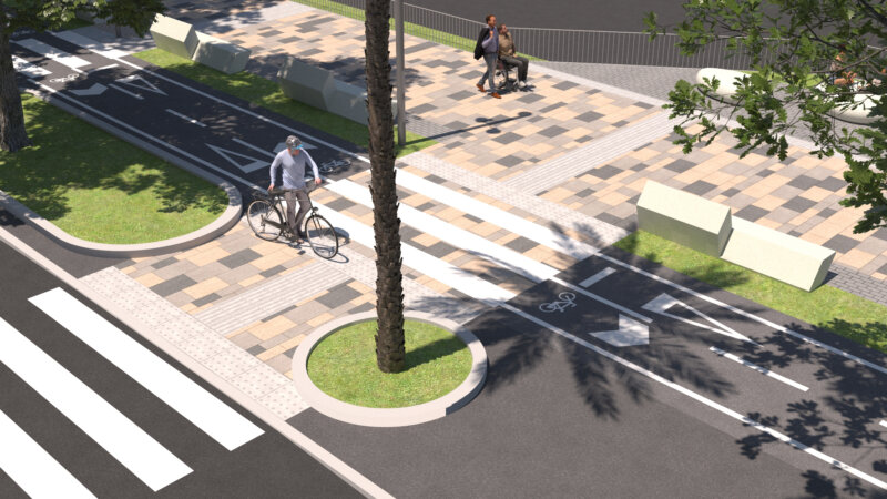 Obras Avenida Anaga Santa Cruz Tenerife