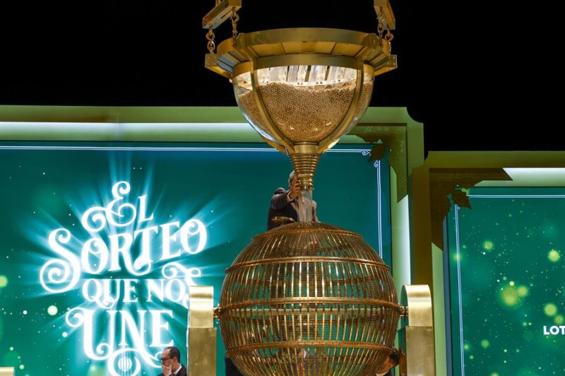 Bombo Sorteo Navidad. Efe