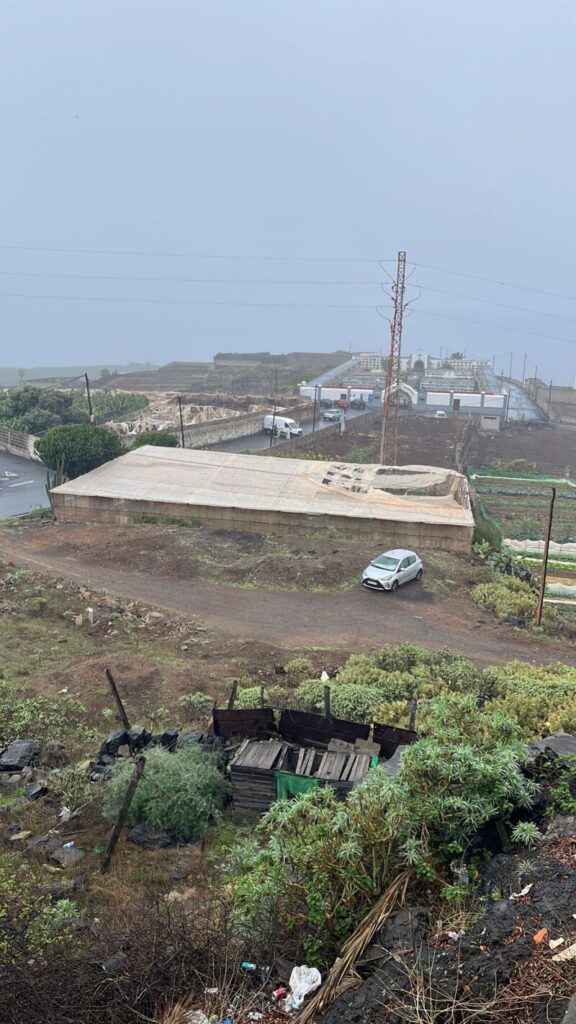 Imagen lugar de localización del cadáver cerca del cementerio de Buenavista del Norte en Tenerife. Foto RTVC