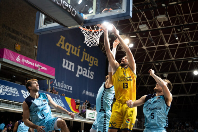 El Dreamland Gran Canaria gana al MoraBanc Andorra en su camino hacia la Copa del Rey (77-98)