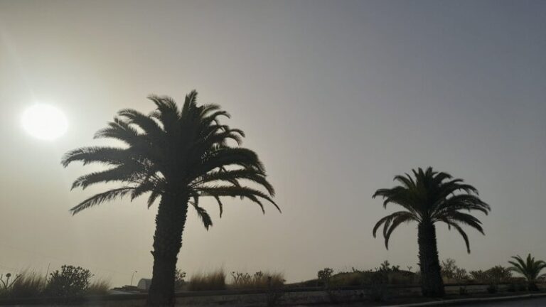 La calima dará una tregua pero volverá el viernes a las islas