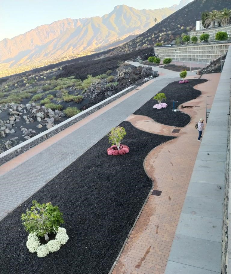 Los Llanos de Aridane reconstruye el cementerio de Las Manchas. (Archivo) Cementerio de Las Manchas/ RTVC.