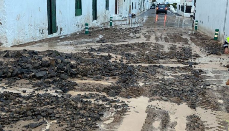 La Dana llega al archipiélago por Lanzarote