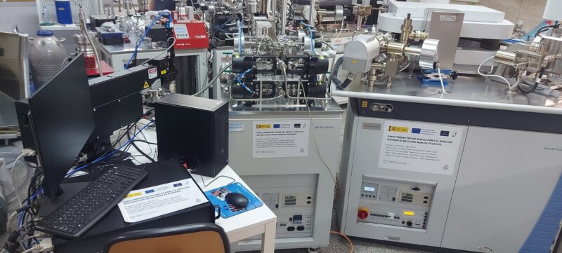 Espectrómetro masas lab MA