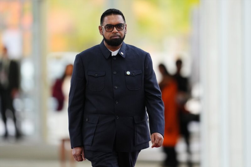 Mohamed Irfaan Ali, presidente de Guayana. Imagen Europa Press/Contacto/Sean Kilpatrick 