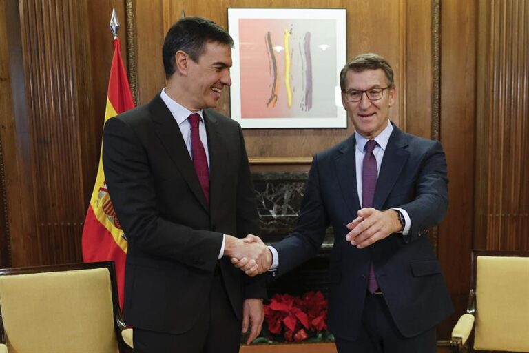 Sánchez y Feijóo acuerdan que Bruselas medie en el proceso para renovar el CGPJ