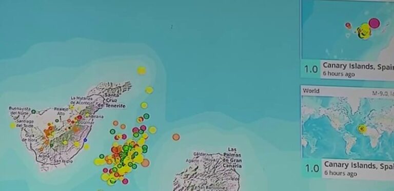 El IGN estudia los enjambres sísmicos ocurridos en Canarias