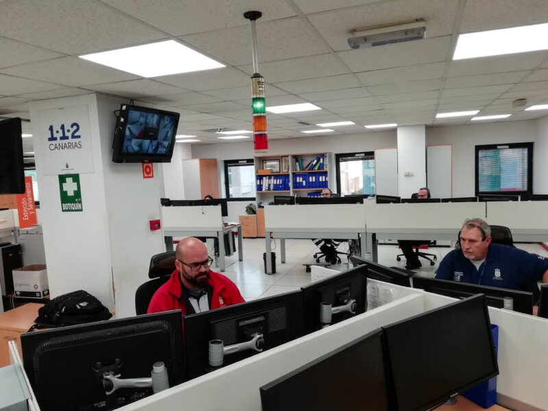 el personal del SUC comprobó que la mujer presentaba, en el momento inicial de la asistencia, un traumatismo en tobillo de carácter moderado