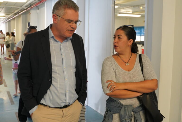 El antiguo IES Guaza acoge a los alumnos del CEIP Los Abrigos