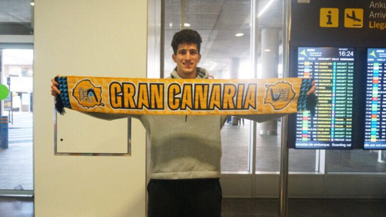 Amar Gegic llega a Gran Canaria con hambre de títulos