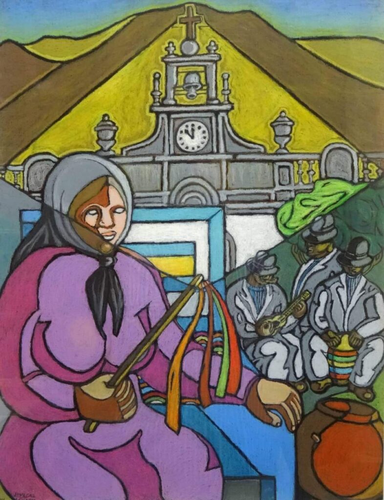 Cartel Romería del Pino Jane Millares