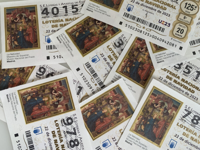 Décimos Lotería de Navidad 2023 rtvc