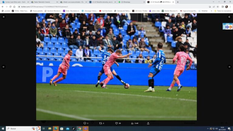El CD Tenerife pasa de ronda en la Copa del Rey y el sorteo podría dejar un derbi canario el 7 de enero
