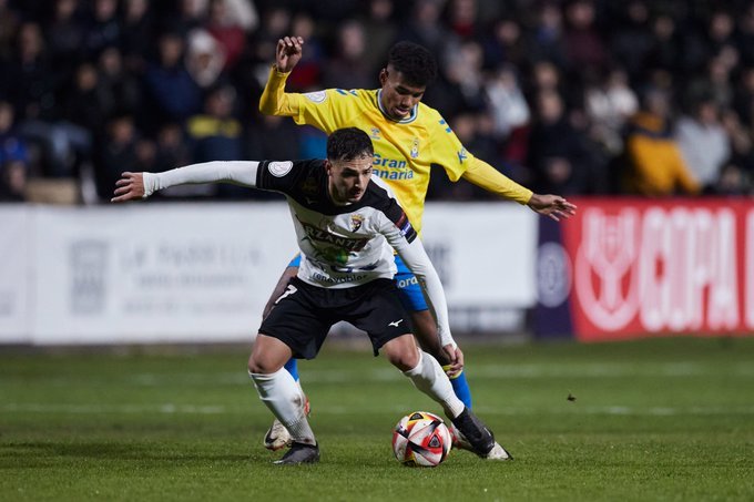Imagen del encuentro entre el CD Tuledano y la UD Las Palmas. Foto "X" UD Las Palmas 