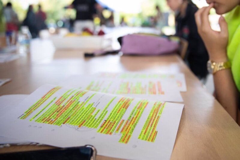 Informe PISA. Imagen: Estudiantes en un aula. Europa Press