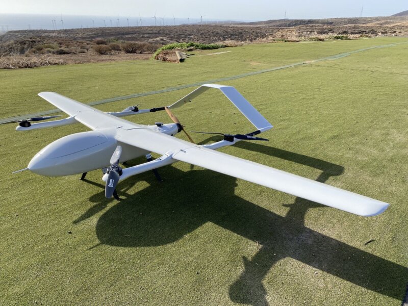 Uno de los drones que utilizará el ITER para monitorizar el ecosistema marino / Cabildo de Tenerife