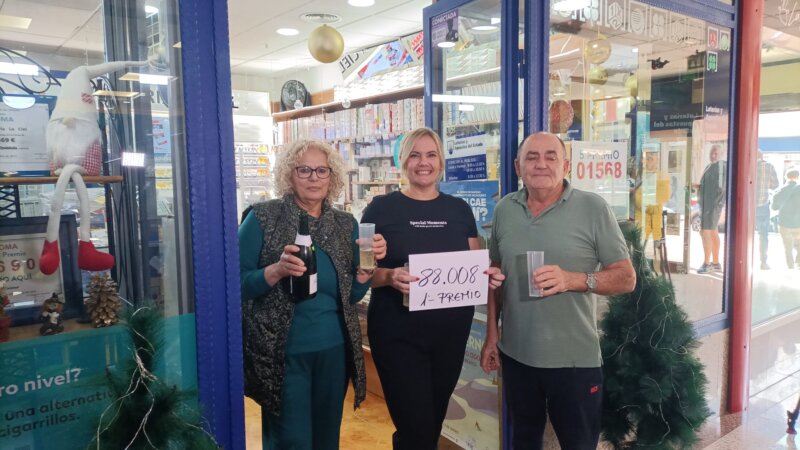 En Gran Canaria ha caído el Primer Premio de la Lotería de Navidad 2023 / Laura Montano / Televisión Canaria