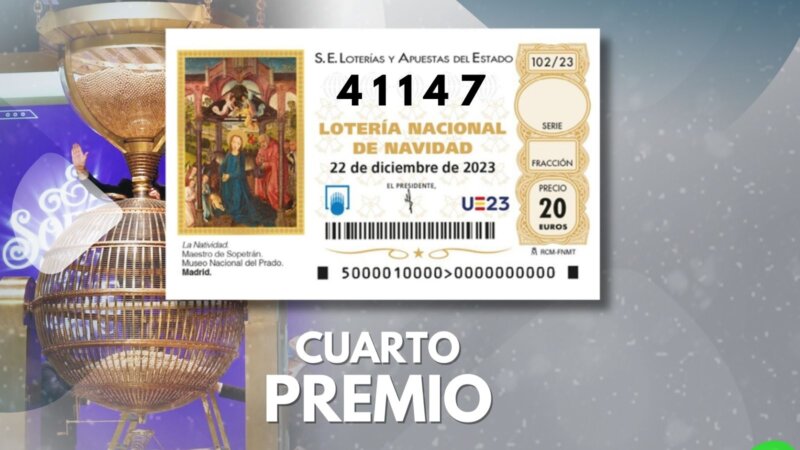 loteria-navidad-2023. Cuarto premio 2