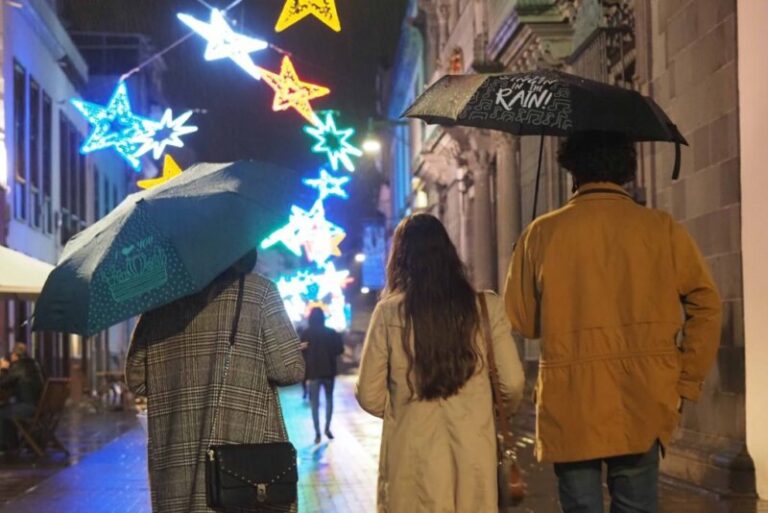 Probabilidad de lluvias débiles y frío esta Nochebuena en Canarias