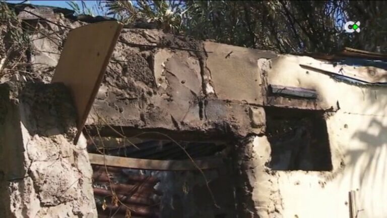 Herida una mujer en un incendio en Arucas, Gran Canaria