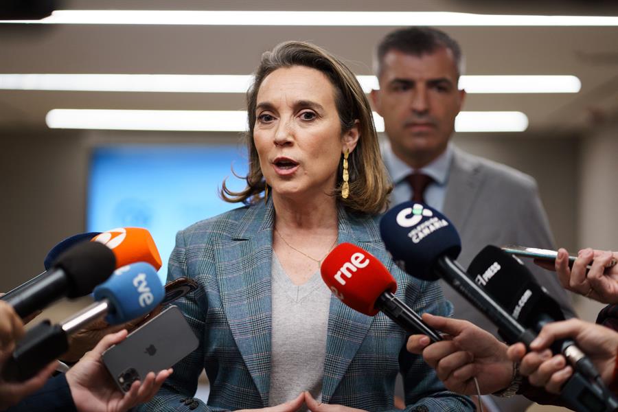 Cuca Gamarra en Tenerife. Efe