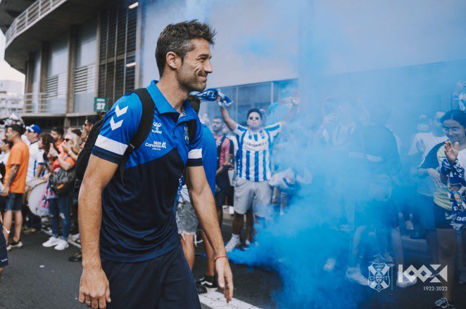 Aitor Sanz, capitán del CD Tenerife